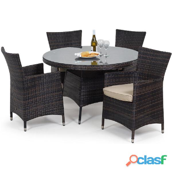 Winoutdoor rattan chair set garden furniture