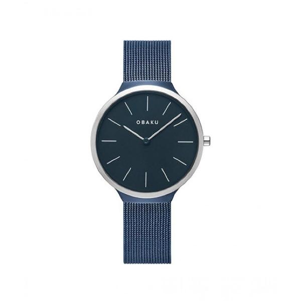 Obaku Ark Lille Arctic Women's Watch Blue (V240LXHLML)