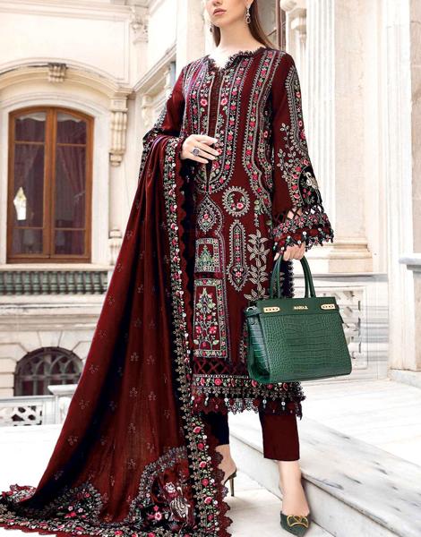 Cultural inspired embroidered cotton dress 2025 with chiffon
